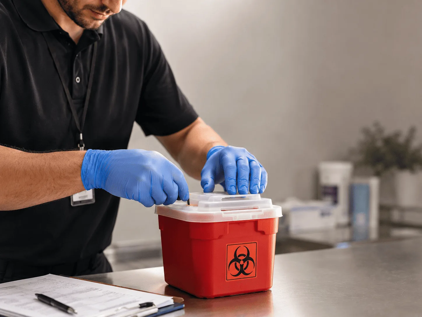 Why choose Sharps Waste Disposal in Cashion, OK